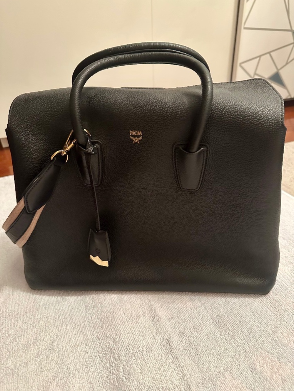 MCM Black Tote